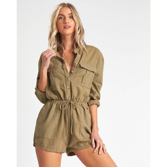 Billabong• Wake The Night Romper Playsuit